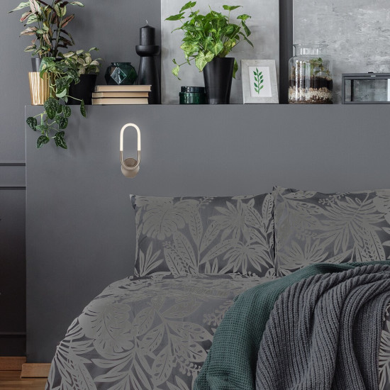 Rábalux Irelia szatin króm LED fali lámpa (RAB-71138) LED 1 izzós IP20