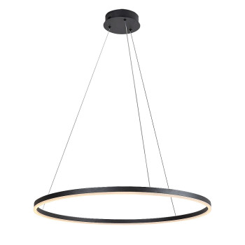 Rábalux Isaure fekete LED függesztett lámpa (RAB-72302) LED 1 izzós IP20