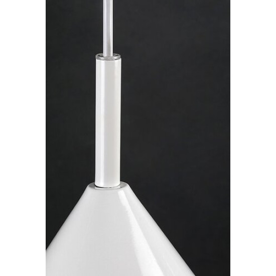 Rábalux Jarod fehér függesztett lámpa (RAB-72008) E27 1 izzós IP20