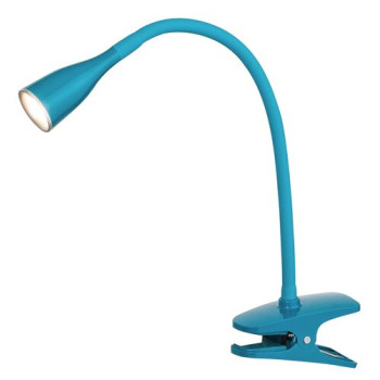 Rábalux Jeff kék LED csiptetős lámpa (RAB-4195) LED 1 izzós IP20