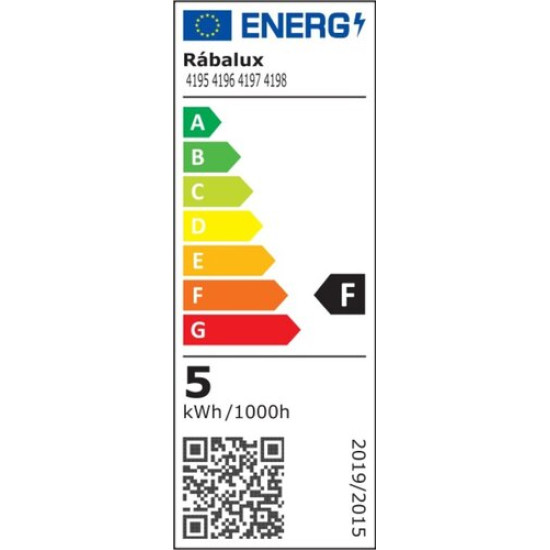 Rábalux Jeff bordó LED csiptetős lámpa (RAB-4198) LED 1 izzós IP20