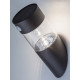 Rábalux Kapuas fekete LED kültéri napelemes mozgásérzékelős falikar (RAB-77015) LED 1 izzós IP44
