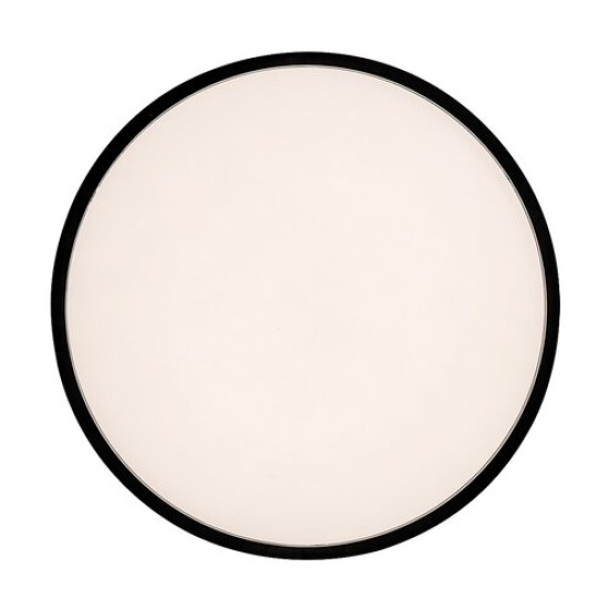 Rábalux Larcia fekete-fehér LED fürdőszobai mennyezeti lámpa (RAB-75009) LED 1 izzós IP44