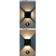 Rábalux Lippa fekete LED kültéri fali lámpa (RAB-7317) LED 1 izzós IP54