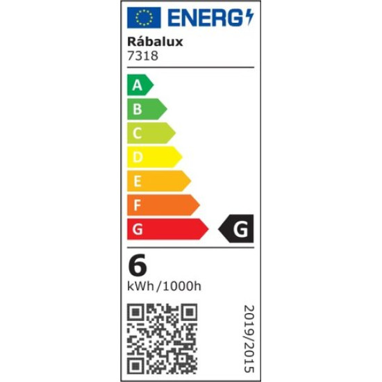 Rábalux Lippa fehér LED kültéri fali lámpa (RAB-7318) LED 1 izzós IP54