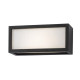 Rábalux Lublin fekete-fehér LED kültéri fali lámpa (RAB-77099) LED 1 izzós IP54