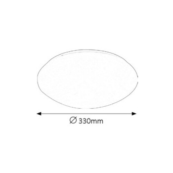 Rábalux Lucas fehér LED mennyezeti lámpa (RAB-3435) LED 1 izzós IP20