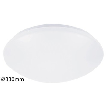 Rábalux Lucas fehér LED fürdőszobai mennyezeti lámpa (RAB-3438) LED 1 izzós IP44