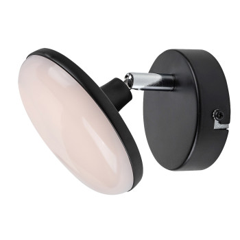 Rábalux Madi matt fekete LED falikar (RAB-71062) LED 1 izzós IP20