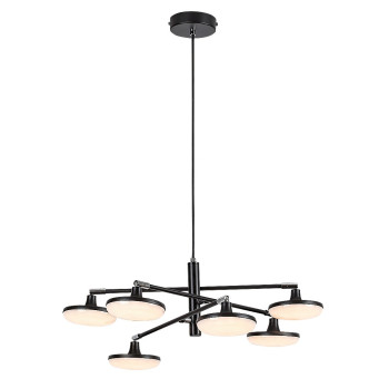 Rábalux Madi matt fekete LED függesztett lámpa (RAB-72239) LED 1 izzós IP20