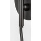 Rábalux Manzur fekete fali lámpa (RAB-71022) E27 1 izzós IP20