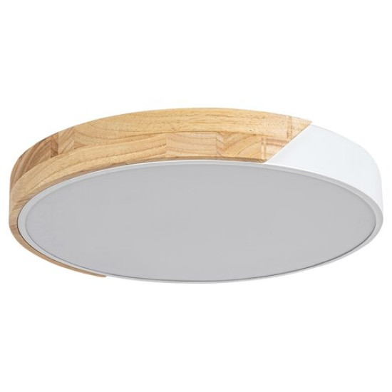 Rábalux Maple bükk-fehér LED mennyezeti lámpa (RAB-3527) LED 1 izzós IP20