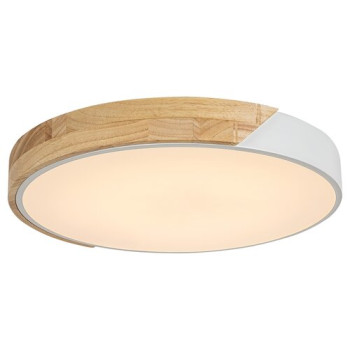 Rábalux Maple bükk-fehér LED mennyezeti lámpa (RAB-3527) LED 1 izzós IP20