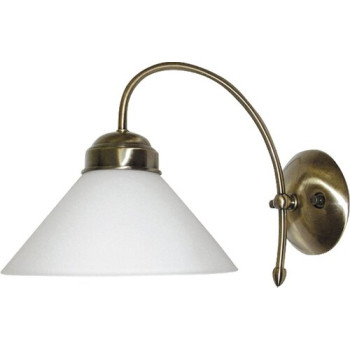 Rábalux Marian bronz-fehér fali lámpa (RAB-2701) E27 1 izzós IP20