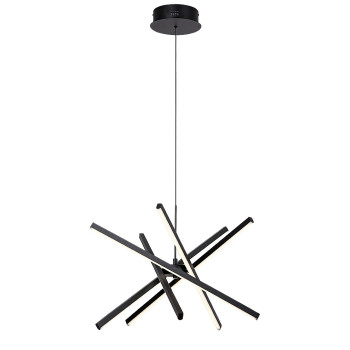 Rábalux Matilde fekete LED függesztett lámpa (RAB-72267) LED 1 izzós IP20