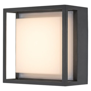 Rábalux Mendoza antracit-fehér LED kültéri fali lámpa (RAB-7110) LED 1 izzós IP65