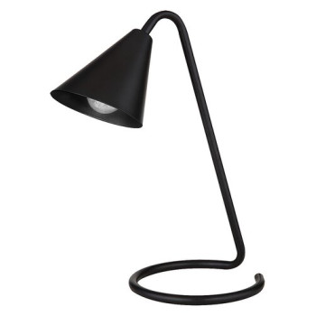 Rábalux Monty fekete asztali lámpa (RAB-3088) E14 1 izzós IP20