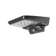 Rábalux Moselle fekete LED kültéri napelemes mozgásérzékelős fali lámpa (RAB-77014) LED 1 izzós IP44