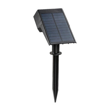 Rábalux Nantes fekete LED kültéri napelemes leszúrható lámpa (RAB-77088) LED 1 izzós IP65
