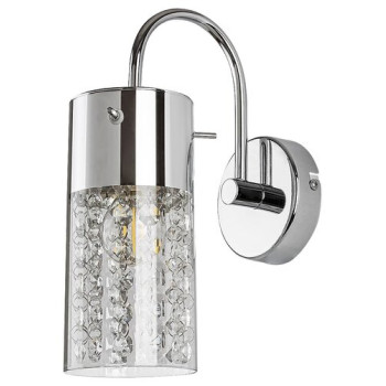 Rábalux Niagara króm fürdőszobai falikar (RAB-2194) E14 1 izzós IP44