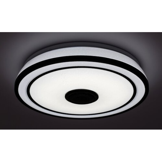 Rábalux Nikolaus fekete-fehér LED mennyezeti lámpa (RAB-71030) LED 1 izzós IP20