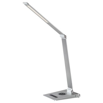 Rábalux Nilfgard ezüst-fehér asztali lámpa (RAB-2029) LED 1 izzós IP20