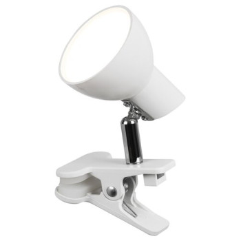 Rábalux Noah fehér-króm LED csiptetős lámpa (RAB-1477) LED  IP20