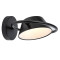 Rábalux Odiss fekete LED falikar (RAB-71048) LED 1 izzós IP20