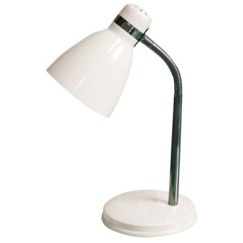 Rábalux Patric fehér-króm asztali lámpa (RAB-4205) E14 1 izzós IP20