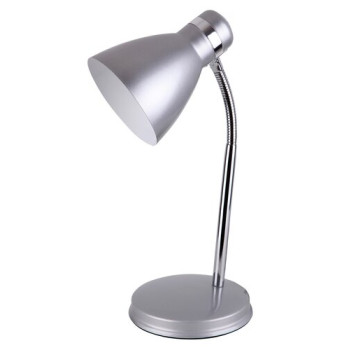 Rábalux Patric ezüst-króm asztali lámpa (RAB-4206) E14 1 izzós IP20