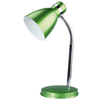 Rábalux Patric zöld-króm asztali lámpa (RAB-4208) E14 1 izzós IP20