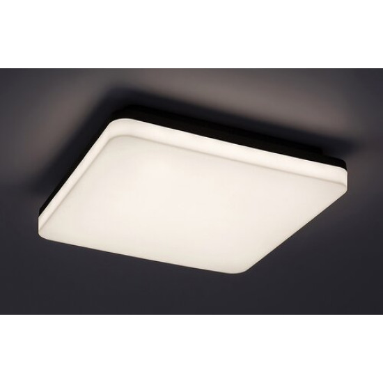 Rábalux Pernik fekete-fehér LED kültéri mennyezeti lámpa (RAB-7250) LED 1 izzós IP54