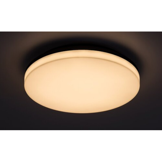 Rábalux Pernik fekete-fehér LED kültéri mennyezeti lámpa (RAB-7265) LED 1 izzós IP54