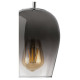 Rábalux Petunia króm-füstszínű függesztett lámpa (RAB-5252) E27 1 izzós IP20