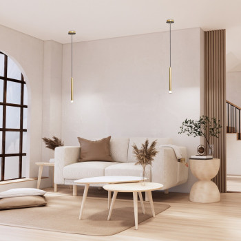 Rábalux Ramira arany függesztett lámpa (RAB-72357) G9 1 izzós IP20