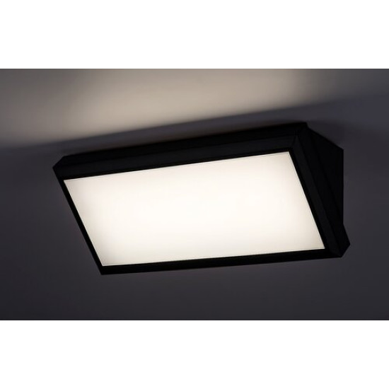 Rábalux Rapla fekete-fehér LED kültéri fali lámpa (RAB-7282) LED 1 izzós IP54