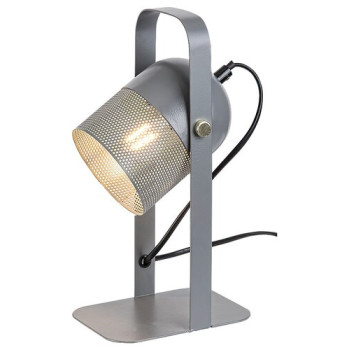 Rábalux Ronnie szürke asztali lámpa (RAB-5254) E14 1 izzós IP20