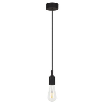 Rábalux Roxy fekete függesztett lámpa (RAB-1412) E27 1 izzós IP20