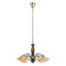 Rábalux Rustic 3 bronz-barna csillár (RAB-7095) E14 5 izzós IP20