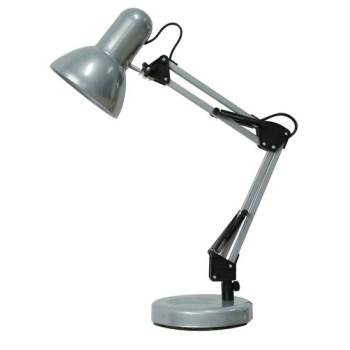 Rábalux Samson ezüst asztali lámpa (RAB-4213) E27 1 izzós IP20