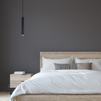 Rábalux Senobia fekete függesztett lámpa (RAB-73036) GU10 1 izzós IP20