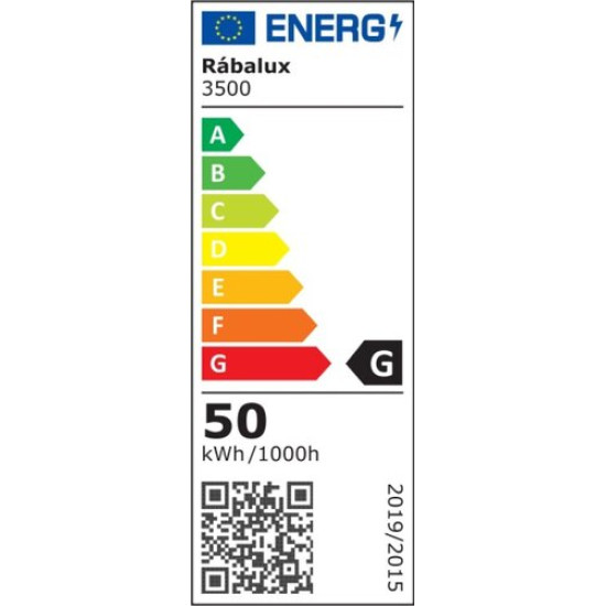 Rábalux Sherwood bükk-fehér LED mennyezeti lámpa (RAB-3500) LED 1 izzós IP20