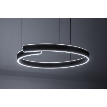 Rábalux Silnora fekete LED függesztett lámpa (RAB-72114) LED 1 izzós IP20