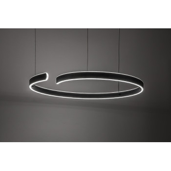 Rábalux Silnora fekete LED függesztett lámpa (RAB-72115) LED 1 izzós IP20