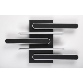 Rábalux Sindri fekete LED mennyezeti lámpa (RAB-71050) LED 1 izzós IP20