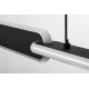 Rábalux Sindri fekete LED függesztett lámpa (RAB-72231) LED 1 izzós IP20