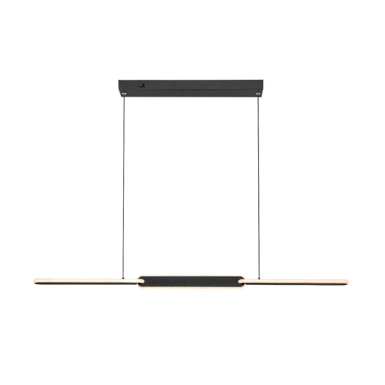 Rábalux Sindri fekete LED függesztett lámpa (RAB-72231) LED 1 izzós IP20