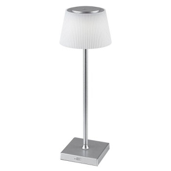 Rábalux Taena ezüst-fehér asztali lámpa (RAB-76013) LED  IP44