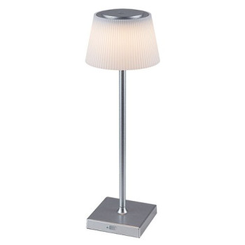 Rábalux Taena ezüst-fehér asztali lámpa (RAB-76013) LED  IP44