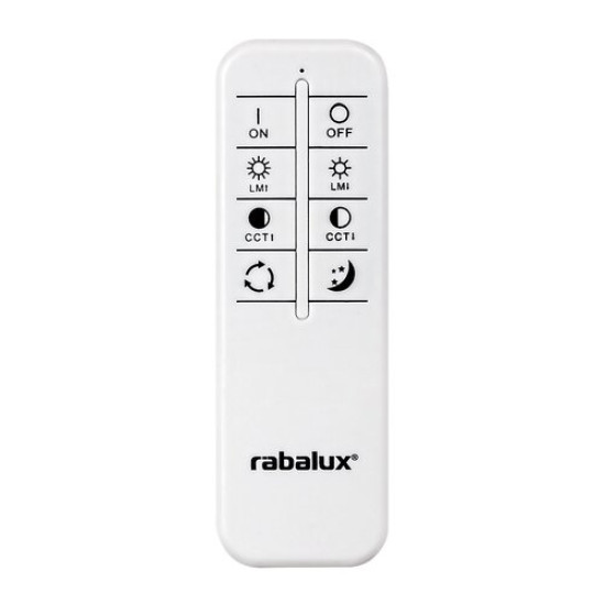 Rábalux Taneli fekete-fehér LED mennyezeti lámpa (RAB-3099) LED 1 izzós IP20